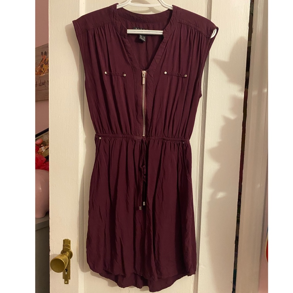 Purple tank top dress from mandee